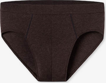 SCHIESSER Slip in Bruin: voorkant