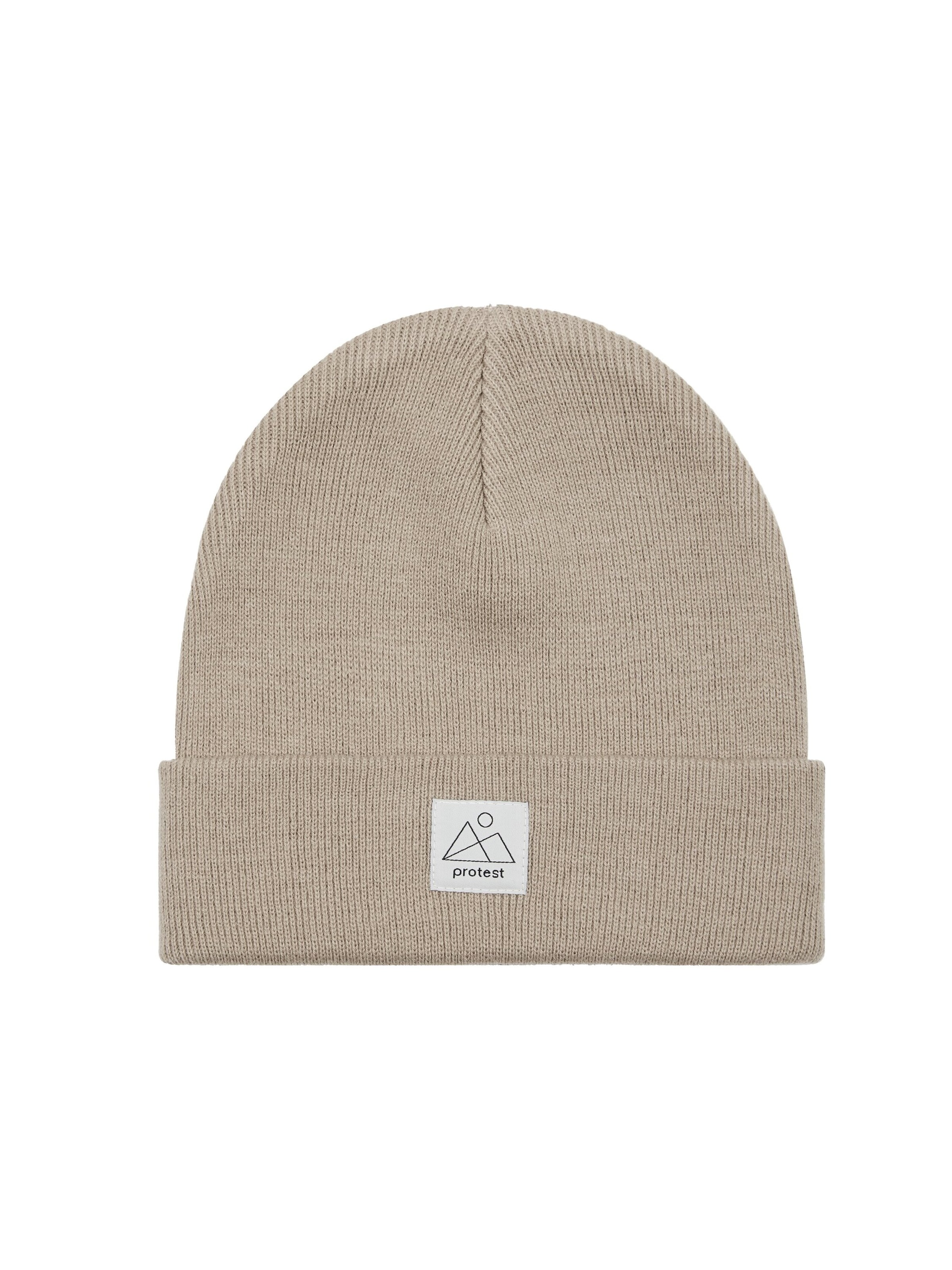PROTEST Mütze 'PRTPri'‌‌‌ in Braun: Vorderseite