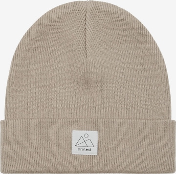 PROTEST Beanie 'PRTPri' in Brown: front