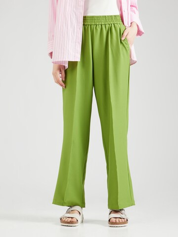 Wide leg Pantaloni cutați 'WINNIE AYA' de la VILA pe verde: față