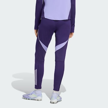 ADIDAS PERFORMANCE Slim fit Sports trousers 'Tiro 25 Competition' in Purple