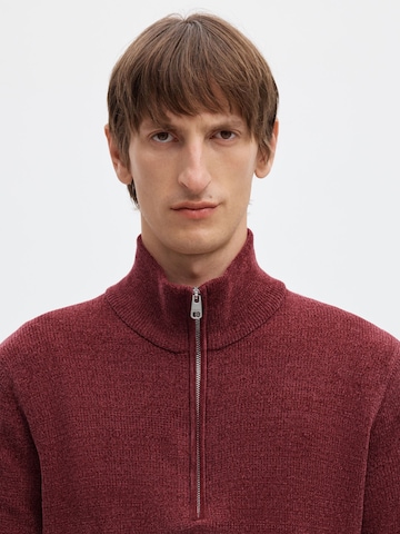 Pullover 'SLHRodney' di SELECTED in rosso