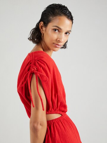 VILA Jumpsuit 'ASTA' in Rot