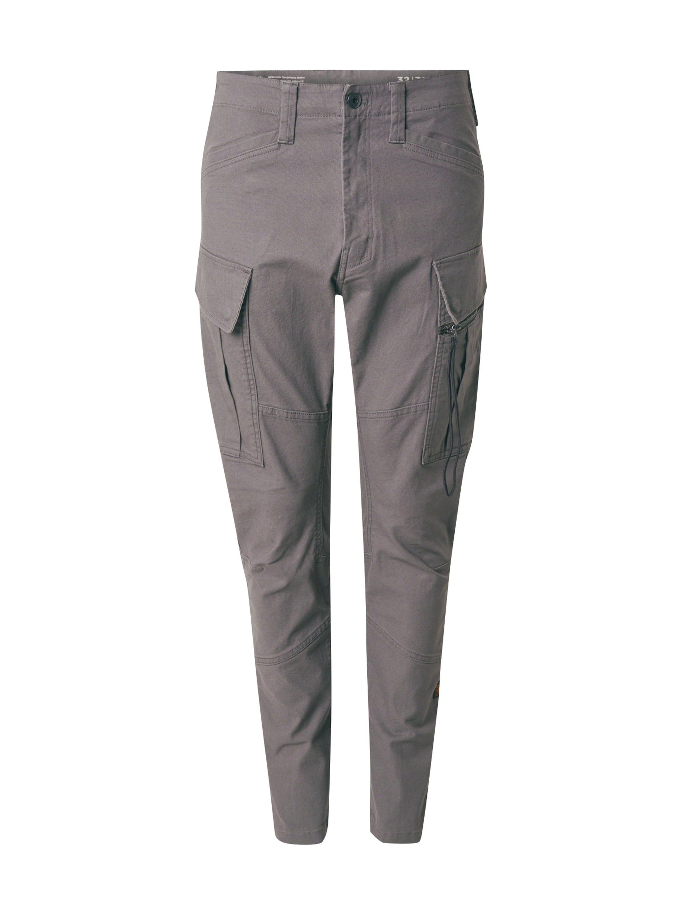 pelēks G-STAR Šaurs Kargo bikses: no priekšpuses