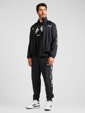 ADIDAS ORIGINALS T-Shirt 'Street  5' in Schwarz