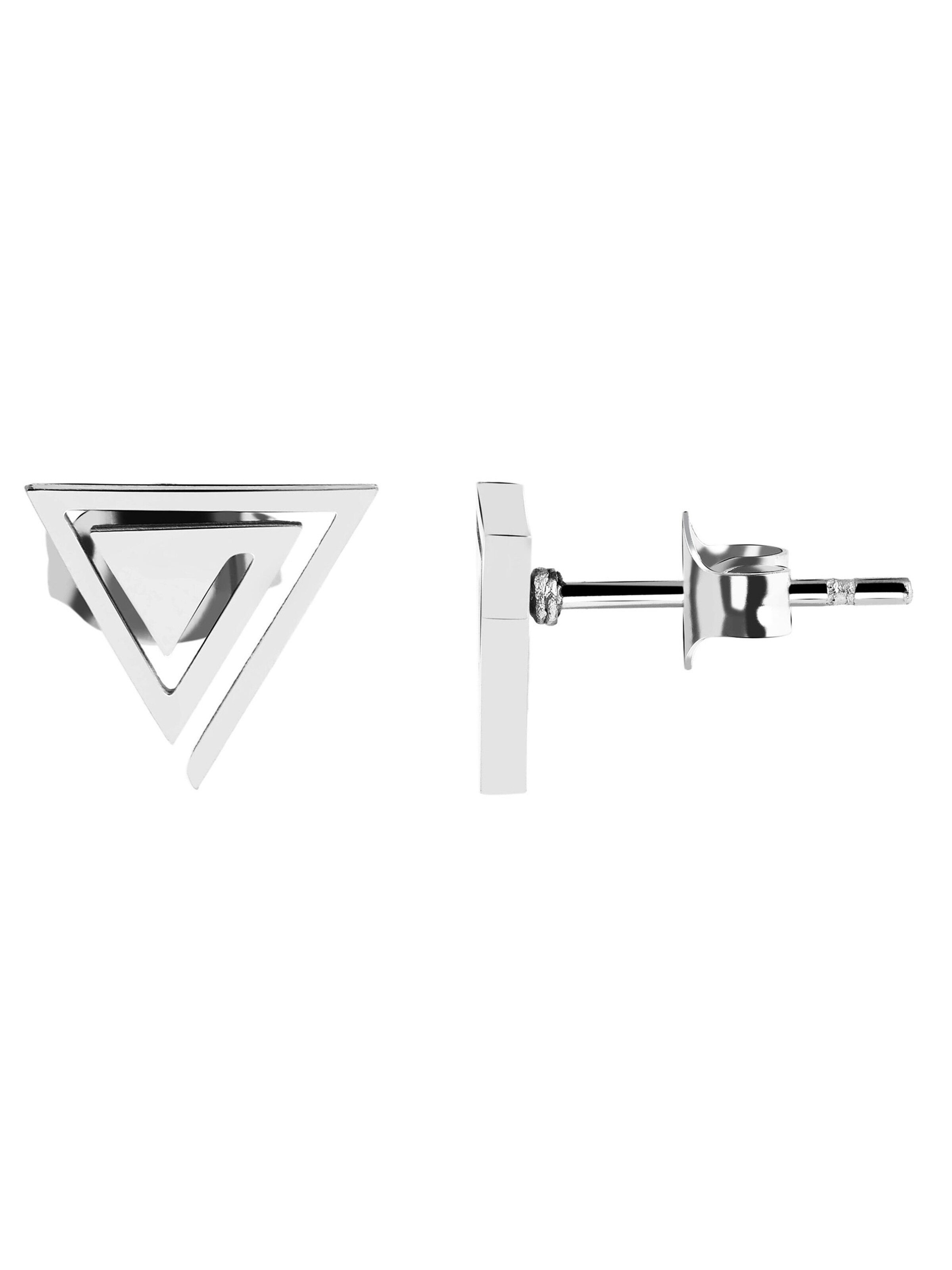 Akzent Earrings 'Dido, langlebig' in Silver