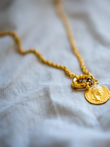 Les Reines Ketting 'Constantinople' in Goud