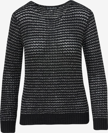 Pull-over KOROSHI en noir : devant