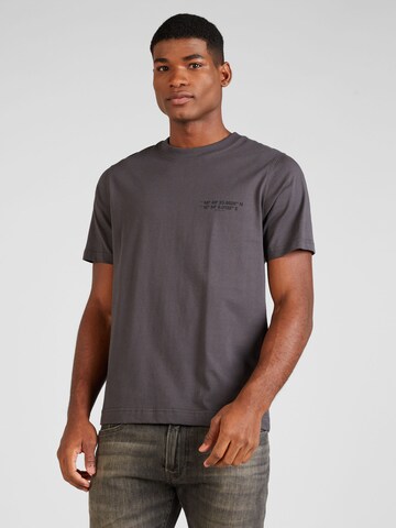 MADS NORGAARD COPENHAGEN Shirt 'Frode' in Grey: front