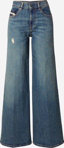 Wide Leg Jean 'AKEMI' DIESEL en bleu : devant