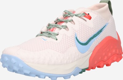 NIKE Sportschuh 'Wildhorse 7' in hellblau / grün / koralle / hellpink, Produktansicht