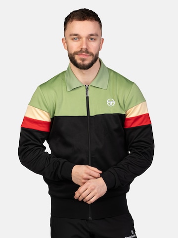 Sergio Tacchini Trainingsjacke 'TOMME' in Schwarz: predná strana