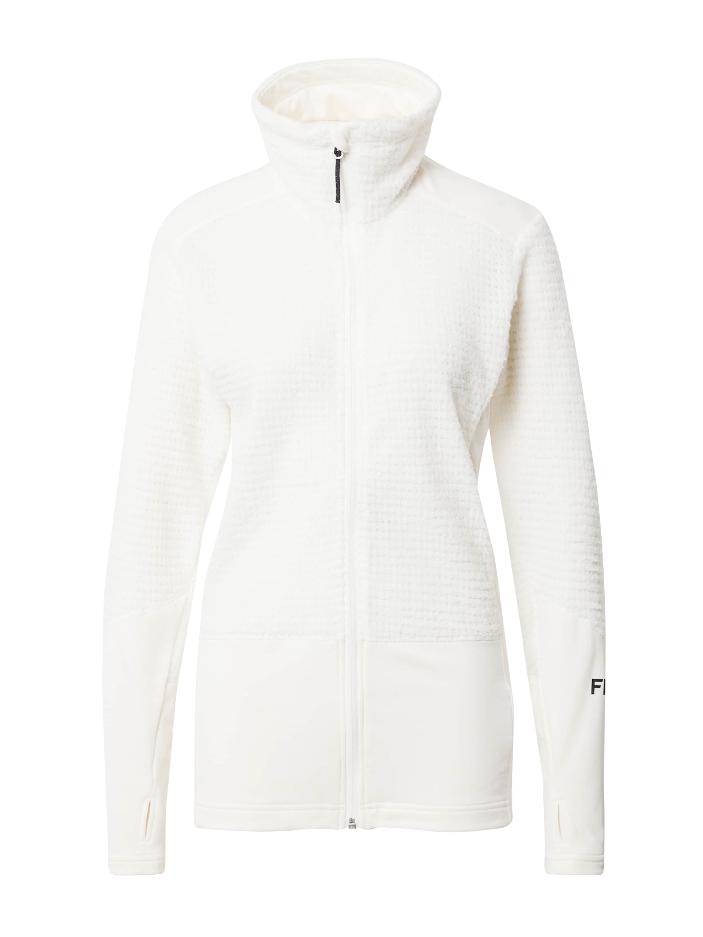 FWFlis jakna 'MANIFEST ALPHA' - bijela boja: prednji dio