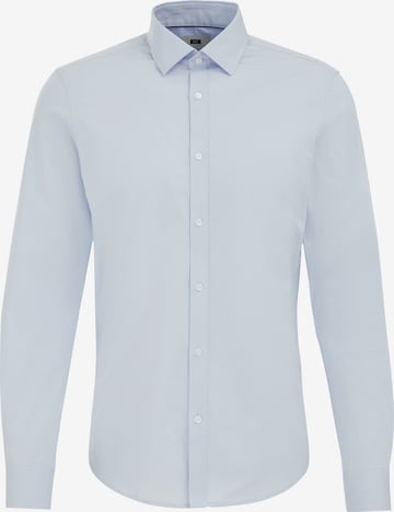 WE Fashion - Camisa en azul: frente