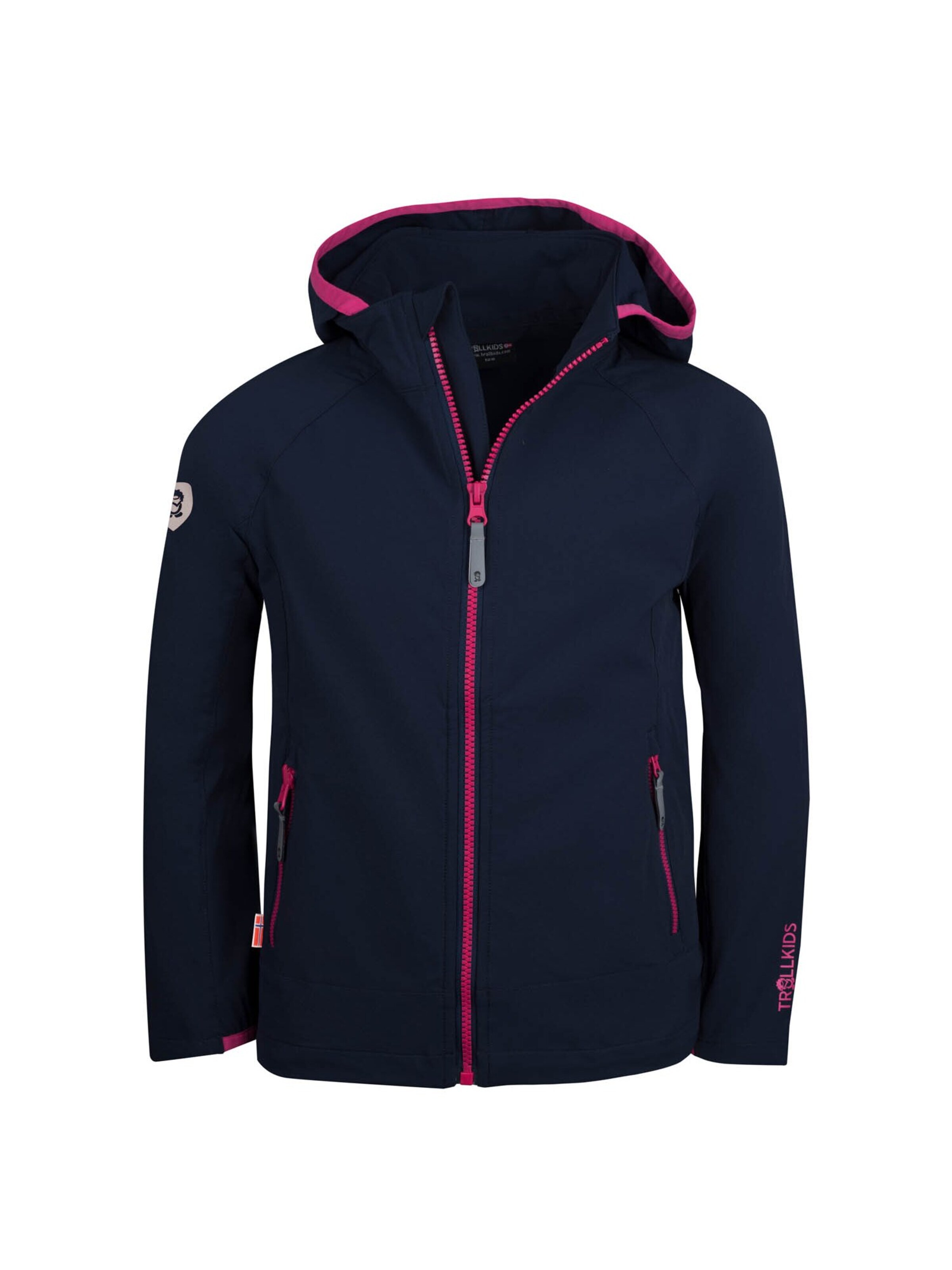 TROLLKIDS Outdoor jacket in Blue: front