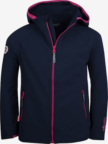 TROLLKIDS Outdoor jacket in Blue: front