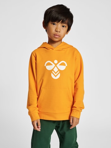 Hummel - Sweatshirt de desporto 'Cuatro' em laranja: frente
