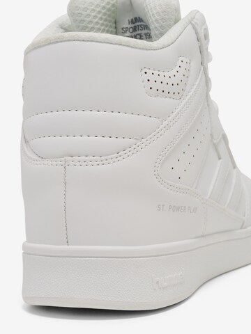 Hummel Sneakers hoog in Wit