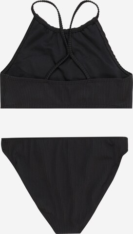 Abercrombie & Fitch Bustier Bikini värissä musta