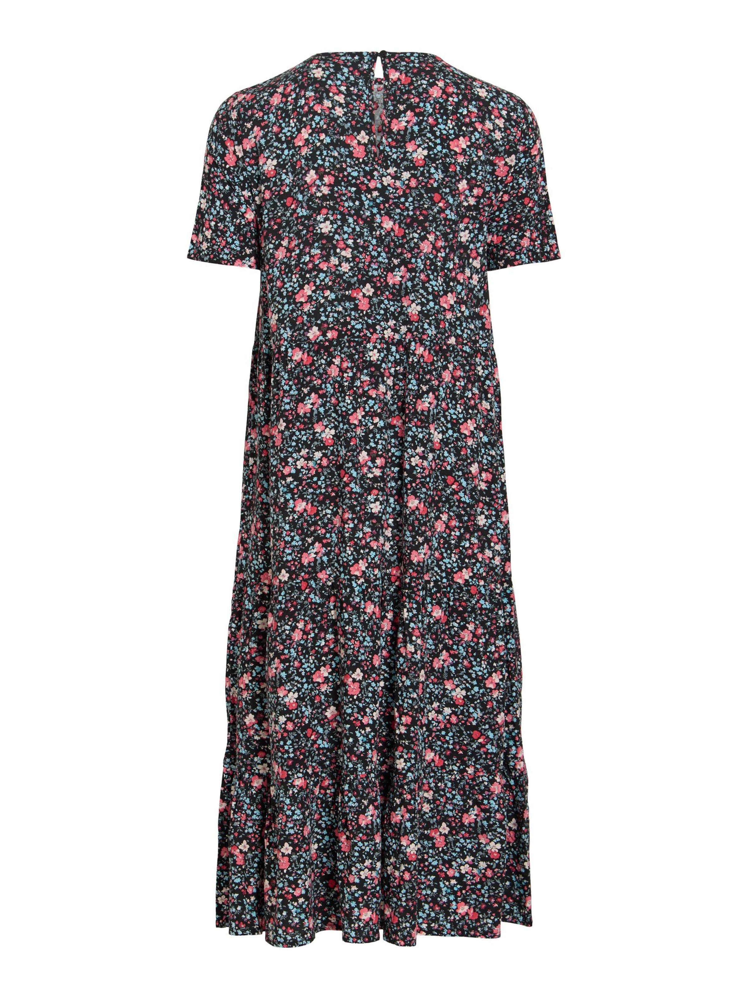 VILA Kleid in Schwarz