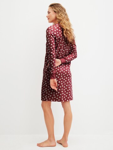 Camicia da notte 'Cotton Special' di CALIDA in rosso