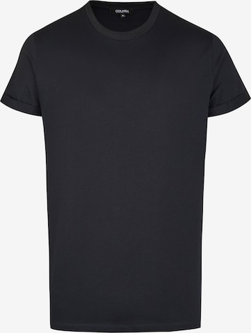 Course Shirt in Black: front