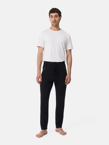 CASH-MERE.CH Slimfit Hose in Schwarz