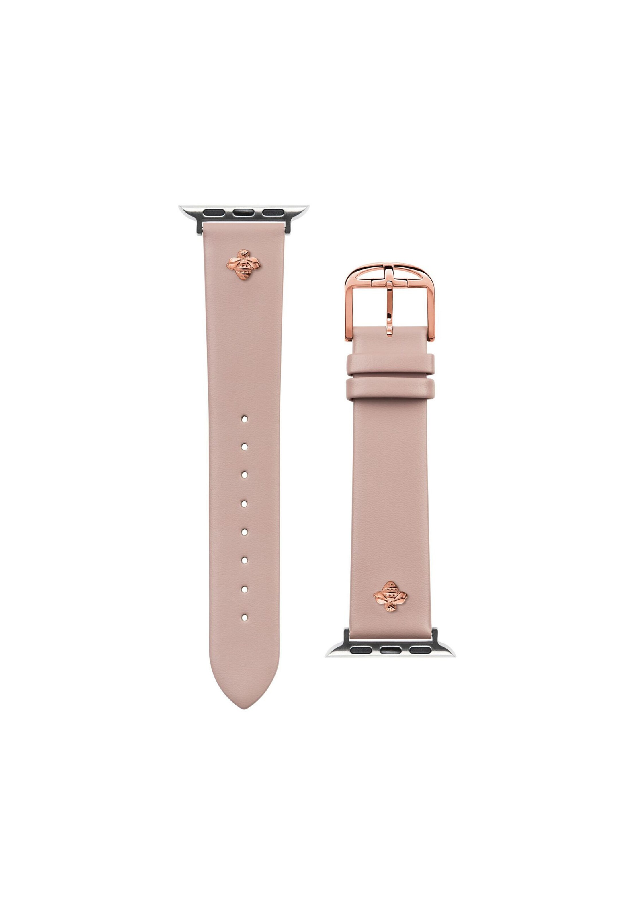 Ted Baker Digital Watch 'Apple' in Pink: front