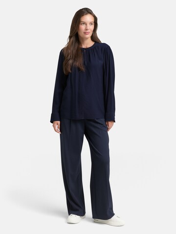 Chemisier TOM TAILOR en bleu