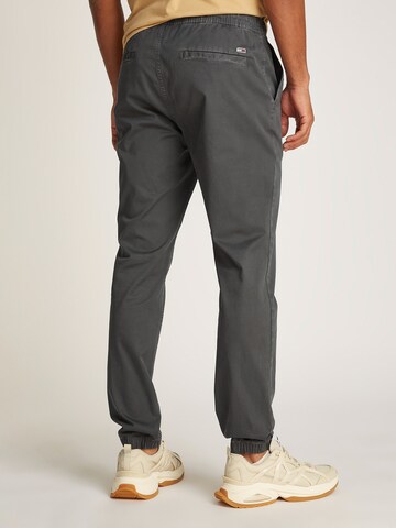 Tommy Jeans Tapered Hose 'AUSTIN' in Grau: Rückseite