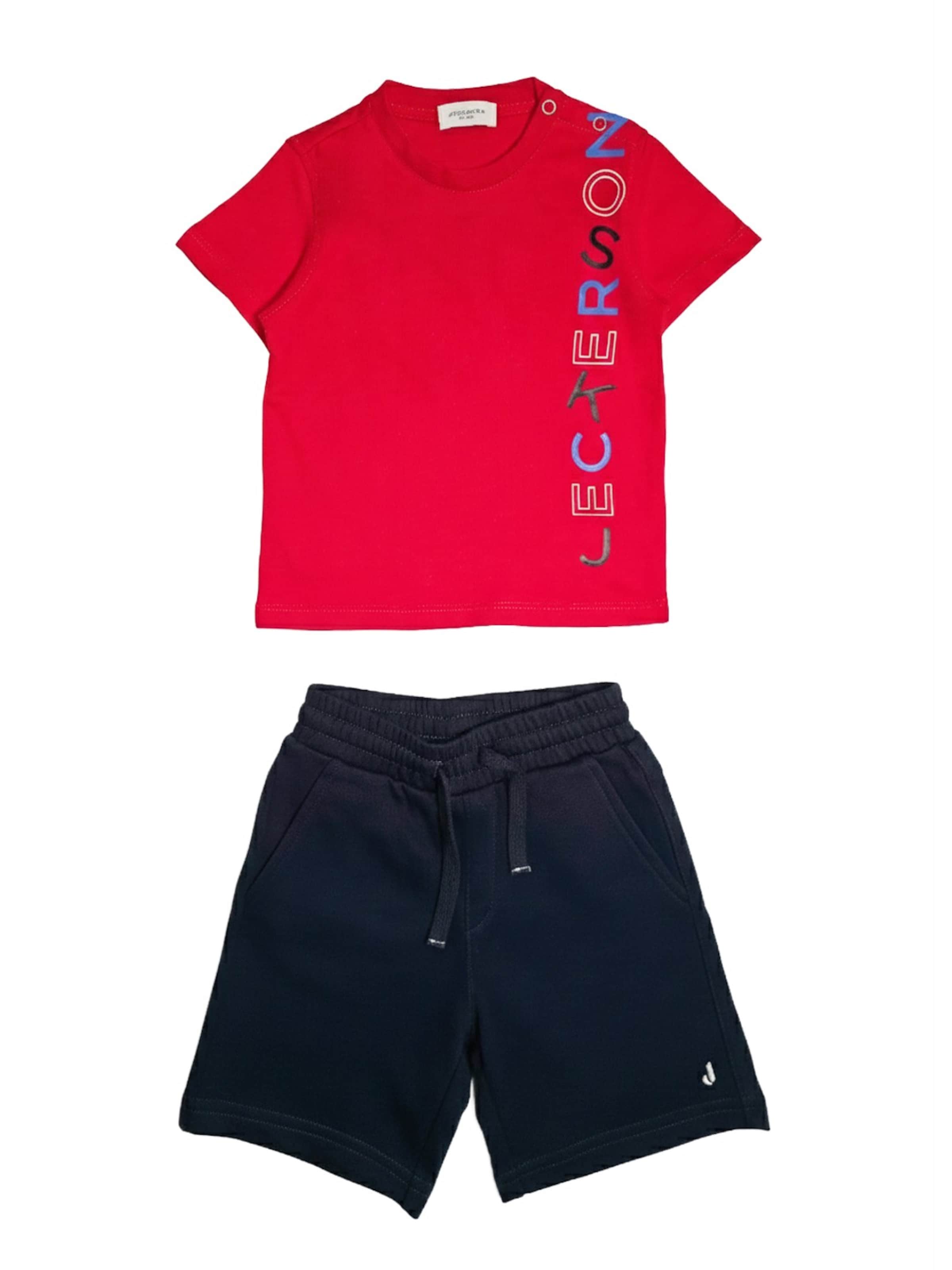 Jeckerson - Conjunto en rojo: frente