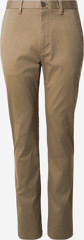 geltona Calvin Klein Prigludęs „Chino“ stiliaus kelnės: priekis