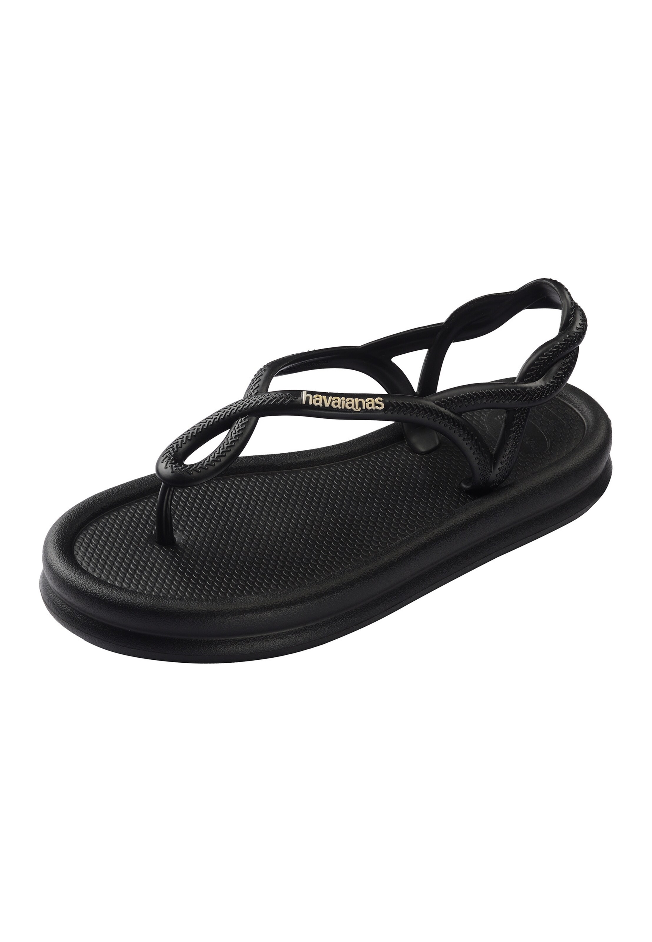 HAVAIANAS T-bar sandals 'Luna' in 35 in Black, Item view