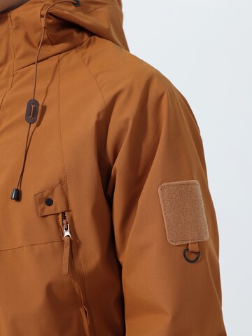 Youthup Outdoor jacket in Brown