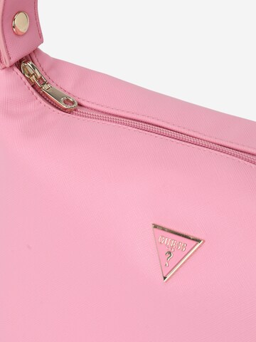 GUESS - Bolsa de maquillaje en rosa