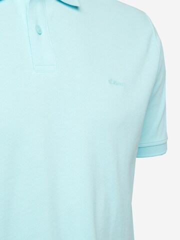 s.Oliver Men Big Sizes Poloshirt in Blau