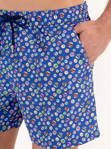HOM Badeshorts ' Beach Boxer Socoa ' in Blau