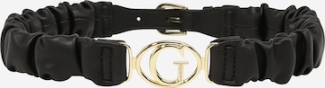 Ceinture GUESS en noir : devant