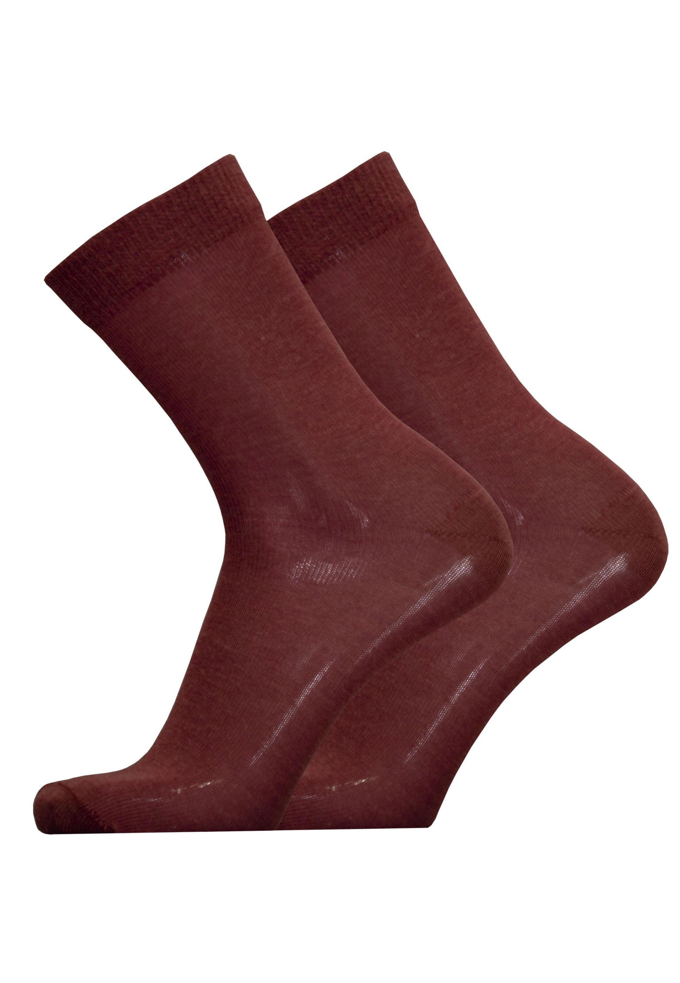 UphillSport Socken 'MERINO LIGHT' in Rot: Vorderseite