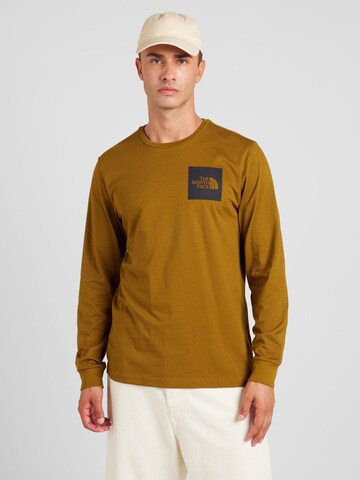 THE NORTH FACE Shirt 'FINE' in Green: front