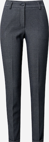 OPUS Slimfit Spodnie w kant 'Melina' w kolorze niebieski: przód