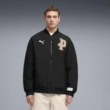 PUMA Sports jacket 'Manchester City 10th Anniversary' in Black: front