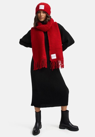 Écharpe 'Kuschelpärchen 14' NAVAHOO en rouge