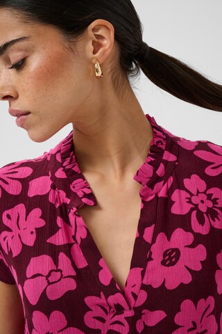 Robe 'KAmarianah' Kaffe en rouge