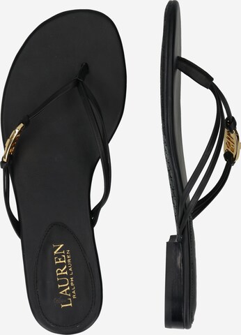 Tongs 'EMALIA' Lauren Ralph Lauren en noir