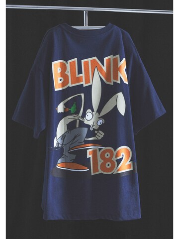 Pull&Bear T-Shirt in Blau