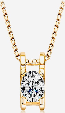 ROUGEMONT Jewellery Kette 'Exquisite Sparkling Moissanite' in Gold: Vorderseite