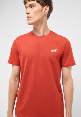 MUSTANG Shirt 'Austin' in Red