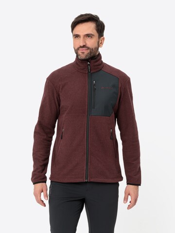 VAUDE Funktionsfleecejacke 'Neyland' in Lila: Vorderseite