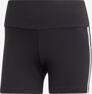 Skinny Leggings ADIDAS ORIGINALS en noir : devant